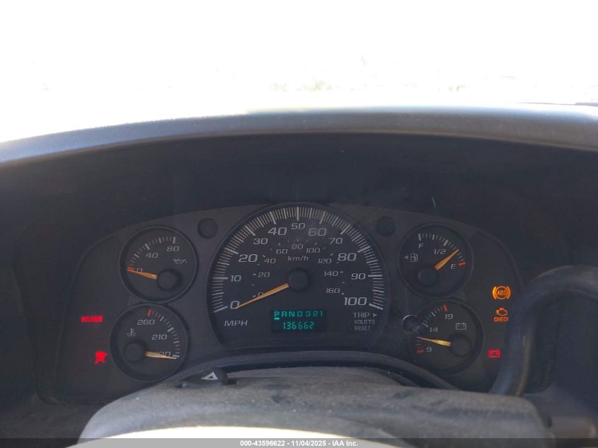 2006 Chevrolet Express Work Van VIN: 1GCFG15X661254803 Lot: 43596622