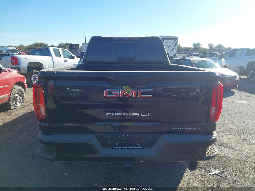 2022 GMC Sierra 2500Hd 4Wd Standard Bed Denali VIN: 1GT49REY8NF245255 Lot: 43596656