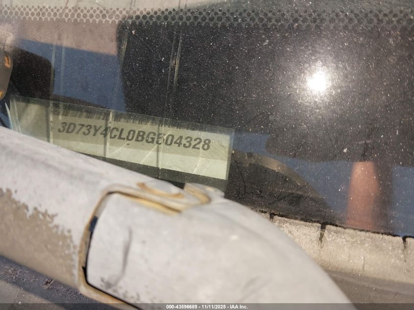 2011 Ram Ram 3500 Slt VIN: 3D73Y4CL0BG504328 Lot: 43596689