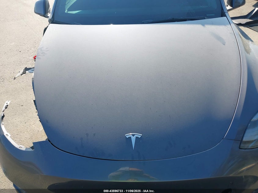 2023 Tesla Model Y Awd/Long Range Dual Motor All-Wheel Drive VIN: 7SAYGAEE4PF609339 Lot: 43596733