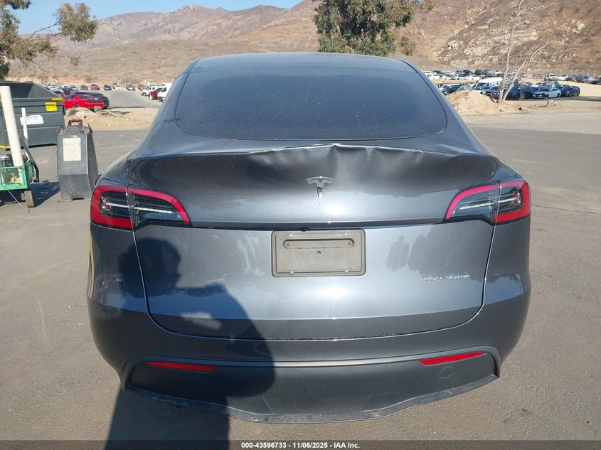 2023 Tesla Model Y Awd/Long Range Dual Motor All-Wheel Drive VIN: 7SAYGAEE4PF609339 Lot: 43596733
