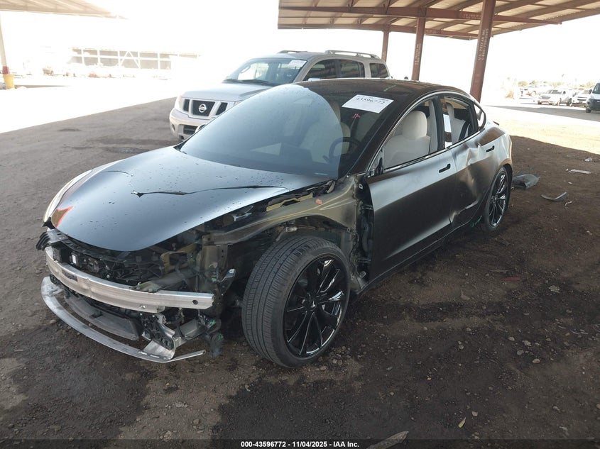 VIN 5YJ3E1EB6KF391870 2019 TESLA MODEL 3 LONG RANGE/PERFORMANCE