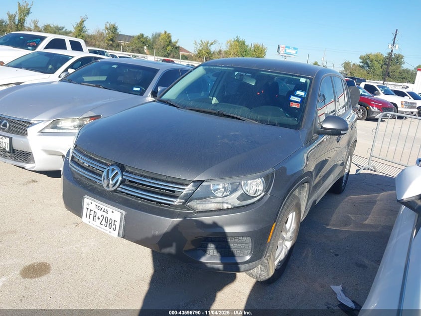 Vin: wvgav3ax5dw592075, lot: 44091886, volkswagen tiguan s 20132
