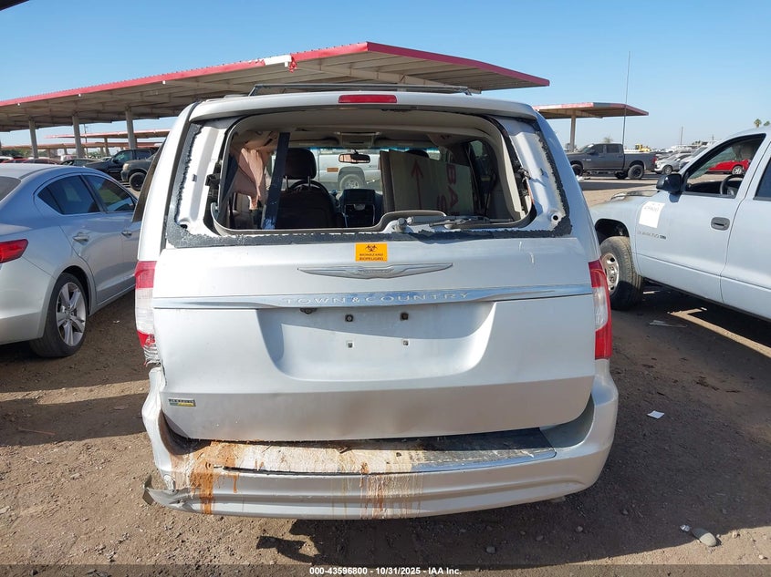 2012 Chrysler Town & Country Touring VIN: 2C4RC1BG1CR386341 Lot: 43596800