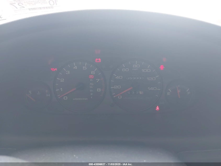 2000 Acura Integra Ls VIN: JH4DB765XYS002442 Lot: 43596827