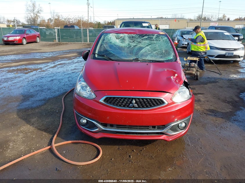 2019 Mitsubishi Mirage Se VIN: ML32A4HJ1KH008772 Lot: 43596840