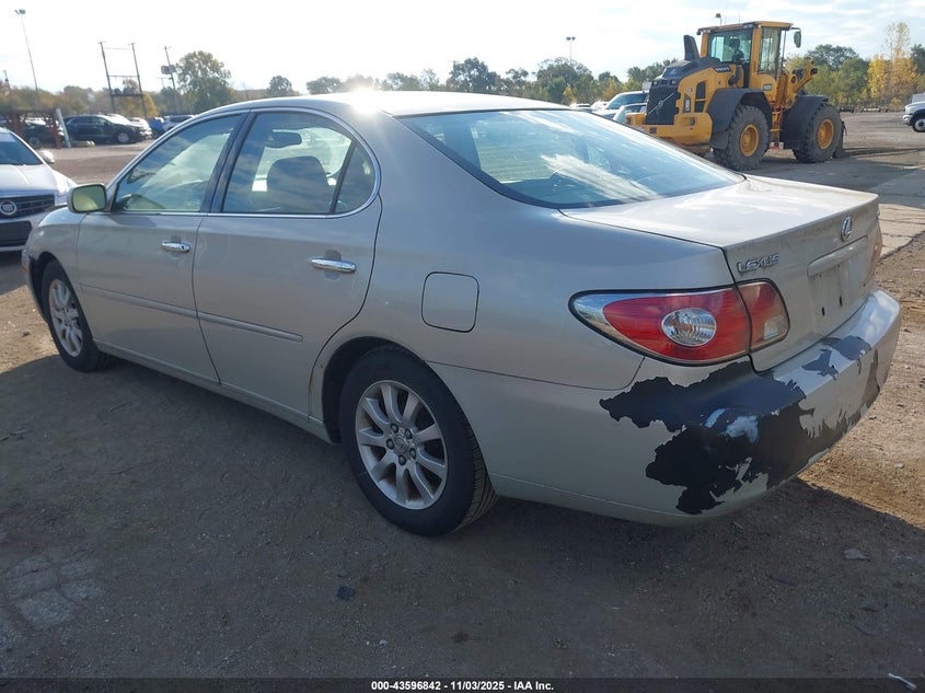 JTHBF30G030125220 2003 LEXUS ES photo no. 3