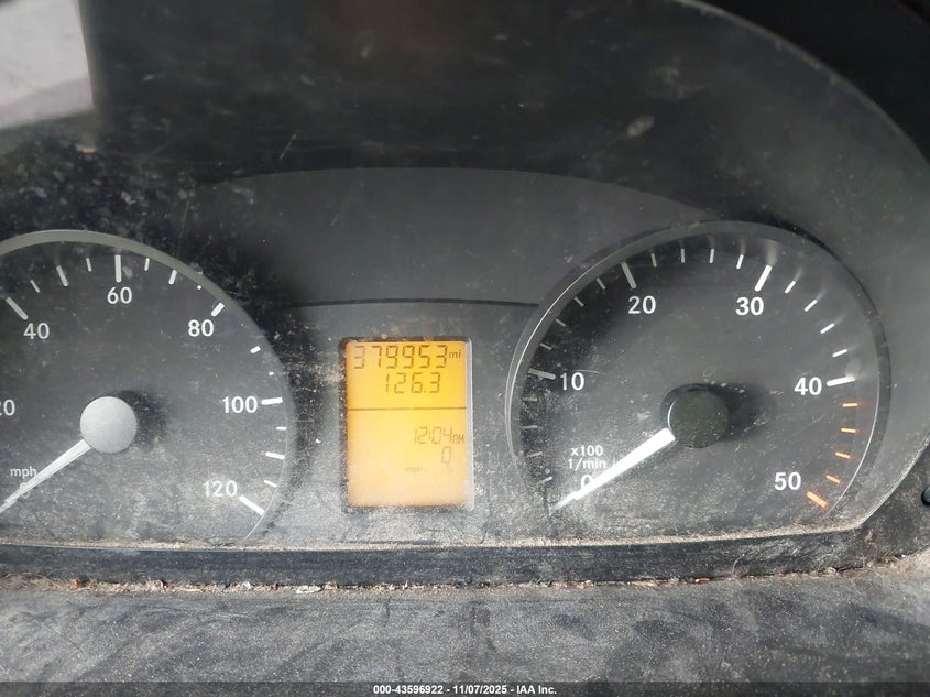 2011 Mercedes-Benz Sprinter 2500 High Roof VIN: WD3PE8CB1B5559844 Lot: 43596922