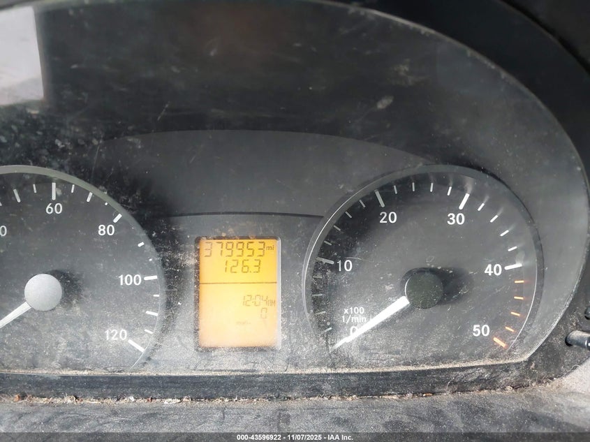 2011 Mercedes-Benz Sprinter 2500 High Roof VIN: WD3PE8CB1B5559844 Lot: 43596922