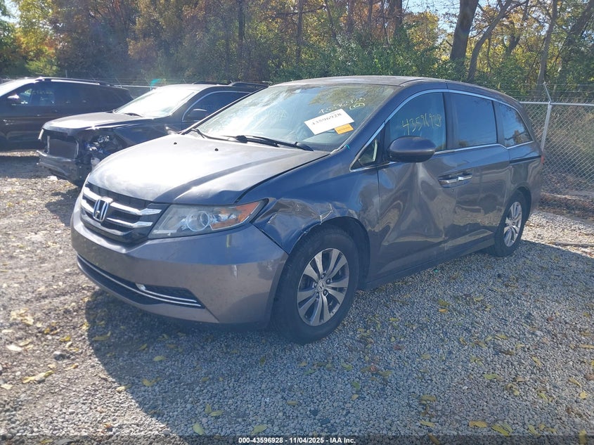 2014 HONDA ODYSSEY EX-L - 5FNRL5H64EB075152