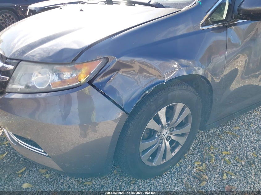2014 HONDA ODYSSEY EX-L - 5FNRL5H64EB075152