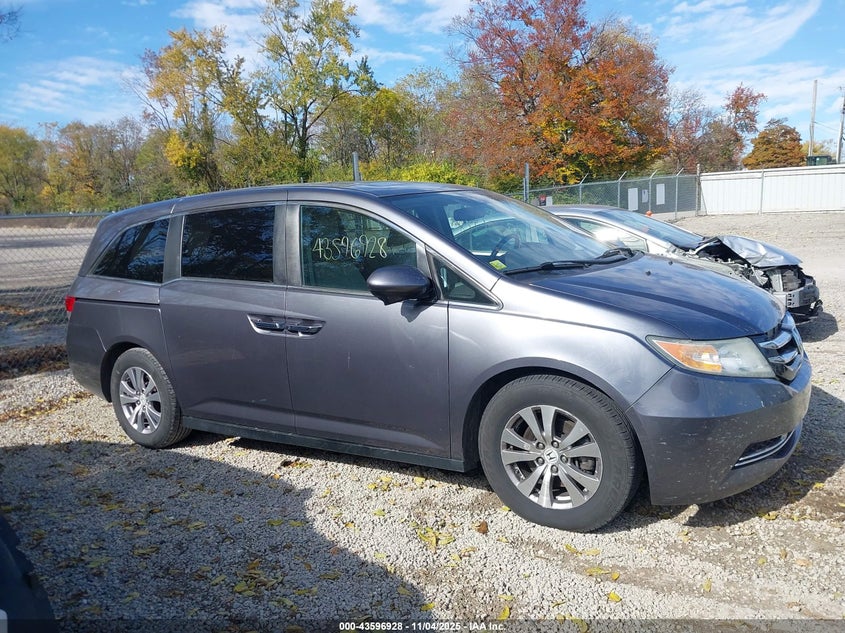 2014 HONDA ODYSSEY EX-L - 5FNRL5H64EB075152