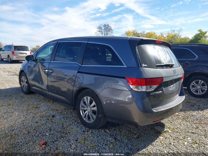 2014 HONDA ODYSSEY EX-L - 5FNRL5H64EB075152