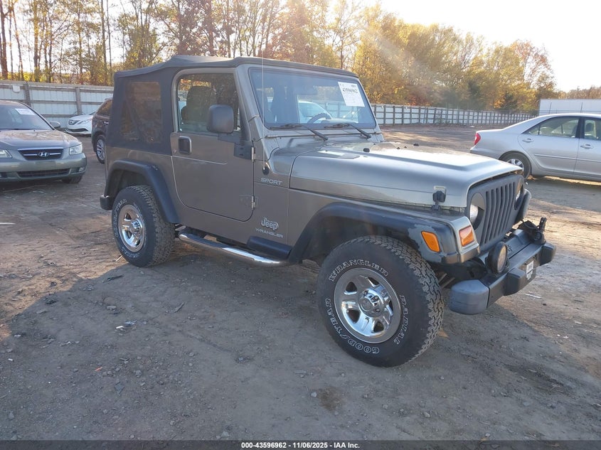 1J4FA49S13P326446 2003 Jeep Wrangler Sport auction photo 1