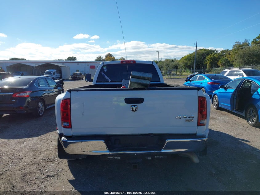 2005 Dodge Ram 3500 Slt/Laramie VIN: 3D7MR48C55G743257 Lot: 43596967