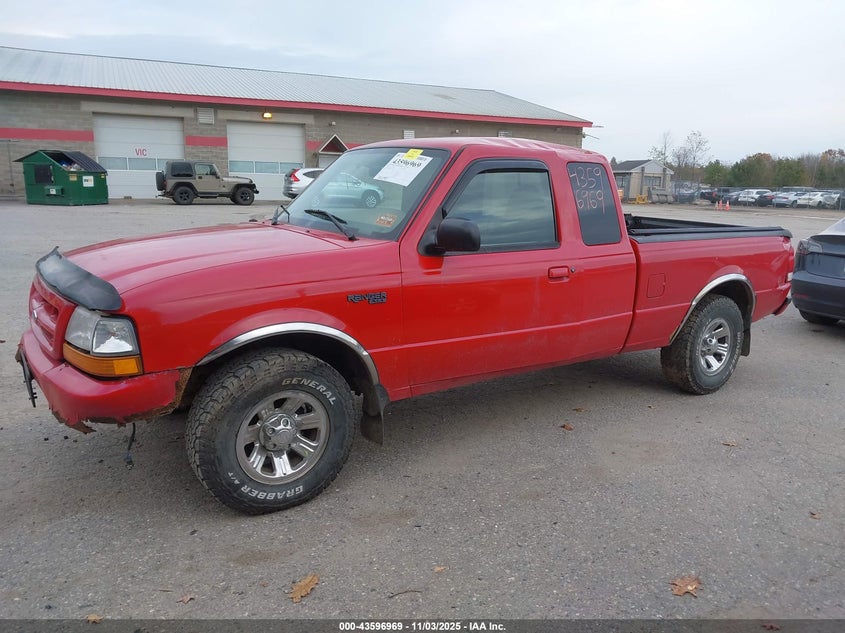 2000 Ford Ranger Xl/Xlt VIN: 1FTYR14V9YTA85113 Lot: 43596969