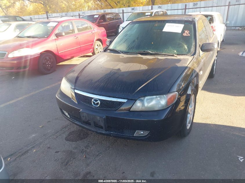 2002 Mazda Protege Dx/Es/Lx VIN: JM1BJ226021630603 Lot: 43597005