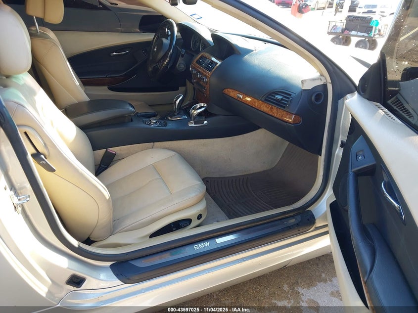 WBAEA53549CV92518 2009 BMW 6ER photo no. 5
