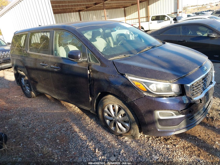 2020 Kia Sedona Lx VIN: KNDMB5C11L6598100 Lot: 43597033