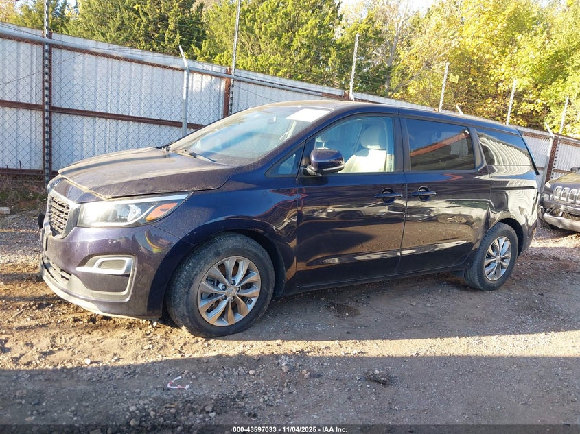 2020 Kia Sedona Lx VIN: KNDMB5C11L6598100 Lot: 43597033