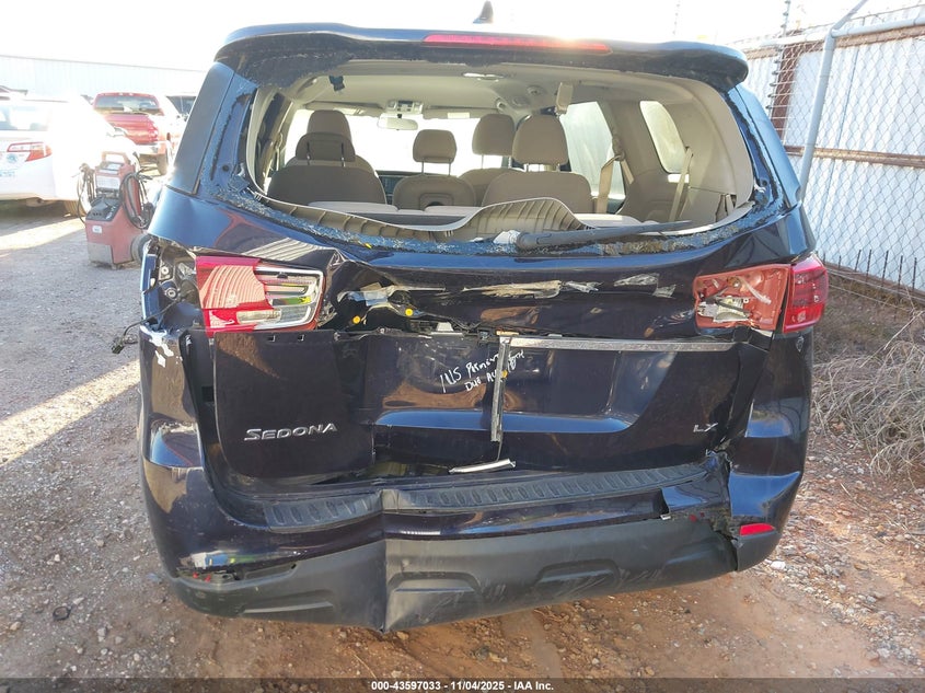 2020 Kia Sedona Lx VIN: KNDMB5C11L6598100 Lot: 43597033