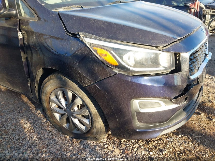 2020 Kia Sedona Lx VIN: KNDMB5C11L6598100 Lot: 43597033