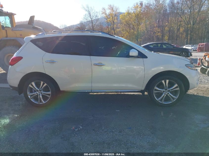 2009 Nissan Murano Le VIN: JN8AZ18W79W129327 Lot: 43597038