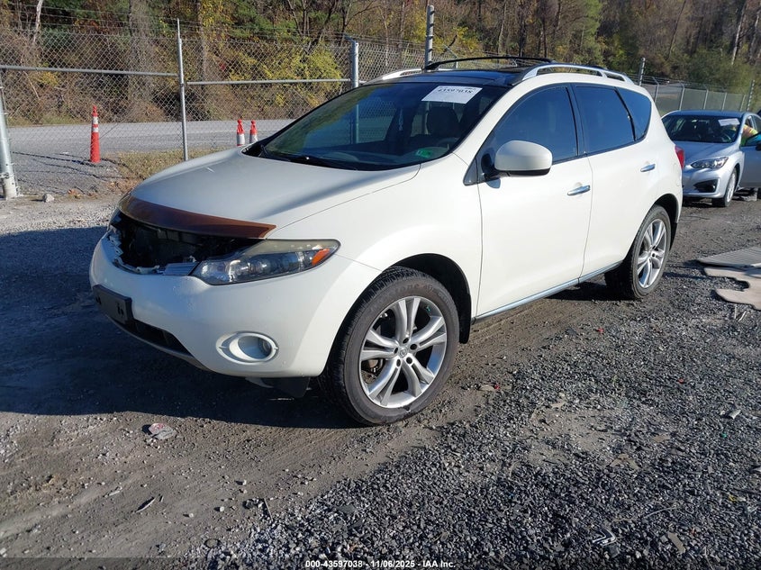 JN8AZ18W79W129327 2009 NISSAN MURANO photo no. 2