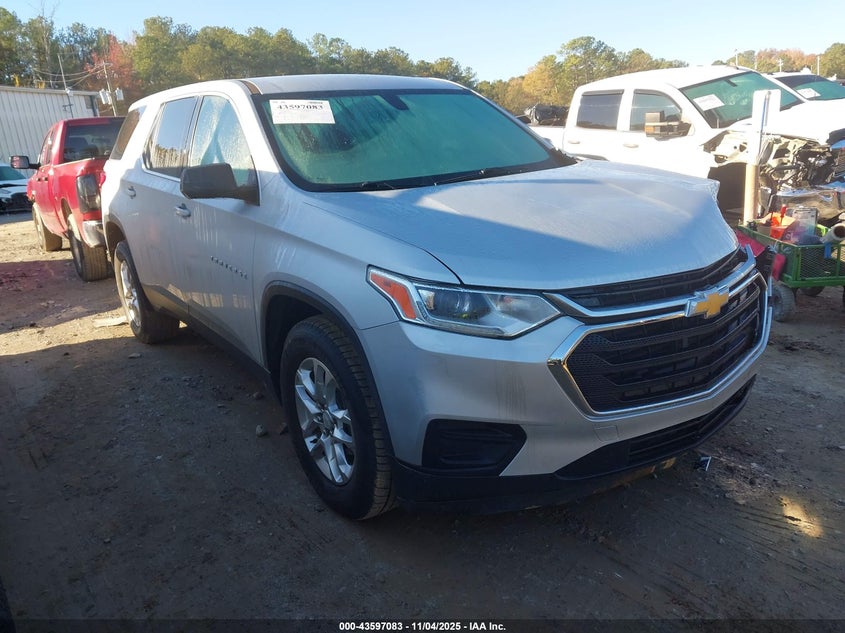 2019 CHEVROLET TRAVERSE LS - 1GNERFKWXKJ243951