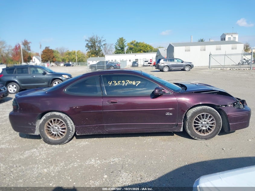 2002 Pontiac Grand Prix Gt VIN: 1G2WP12K72F223697 Lot: 43597087
