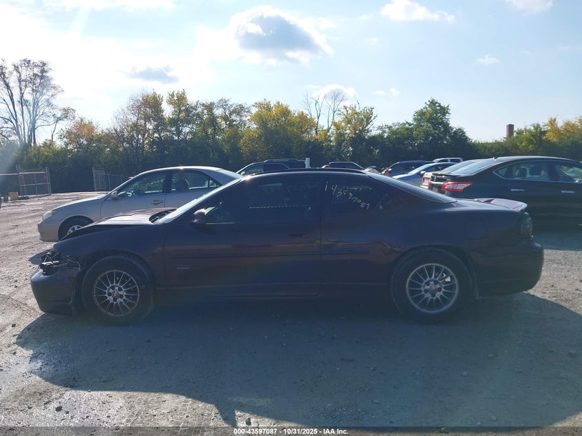 2002 Pontiac Grand Prix Gt VIN: 1G2WP12K72F223697 Lot: 43597087