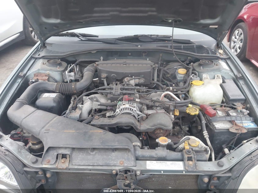 2001 Subaru Legacy L VIN: 4S3BH635817309560 Lot: 43597089
