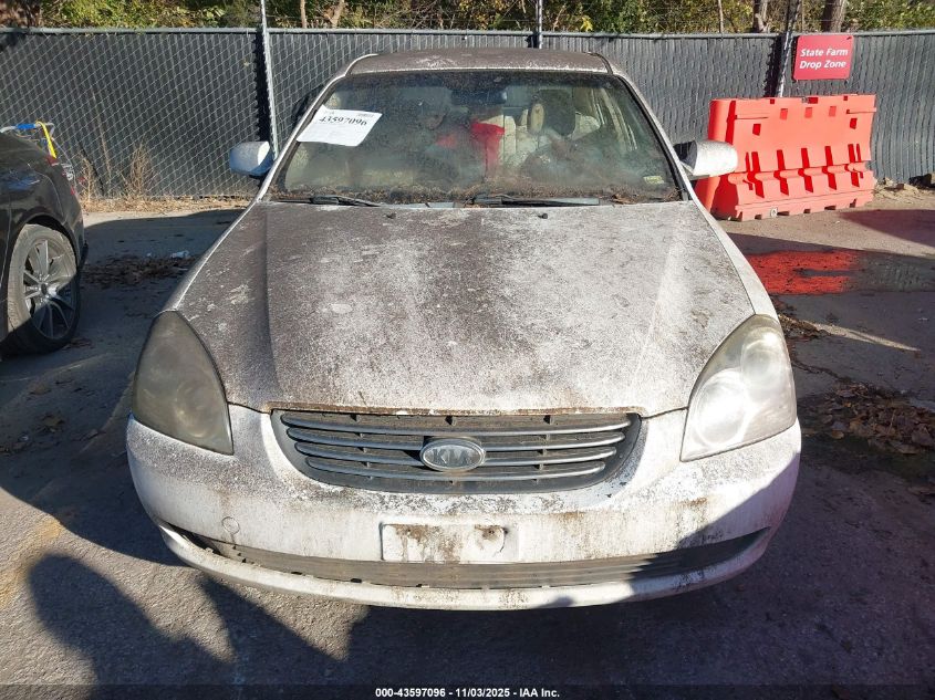 2008 Kia Optima Lx VIN: KNAGE123685242686 Lot: 43597096