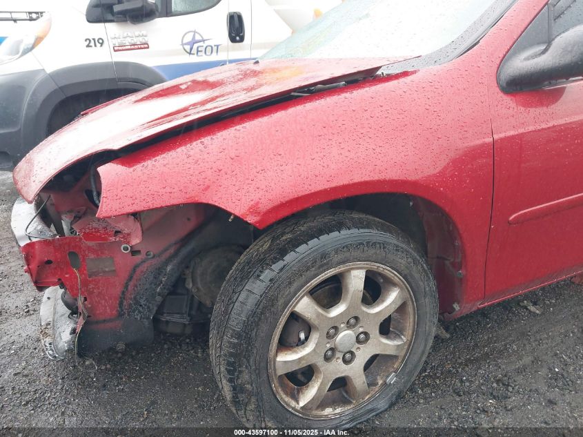 2005 Dodge Neon Sxt VIN: 1B3ES56C95D273700 Lot: 43597100