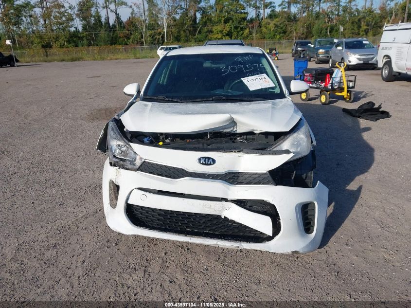 2020 Kia Rio S VIN: 3KPA24AD1LE309575 Lot: 43597104