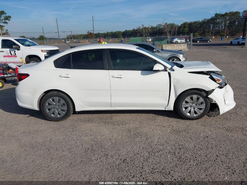 2020 Kia Rio S VIN: 3KPA24AD1LE309575 Lot: 43597104