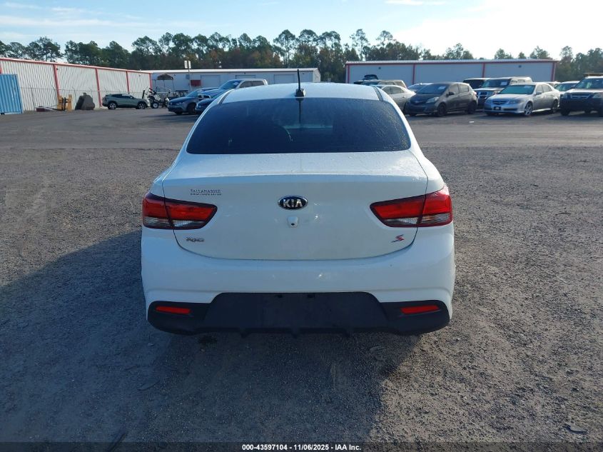 2020 Kia Rio S VIN: 3KPA24AD1LE309575 Lot: 43597104