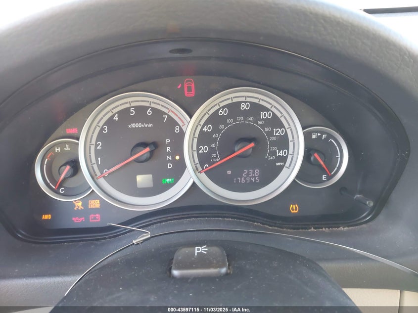 4S4BP85C954346503 2005 SUBARU OUTBACK photo no. 7