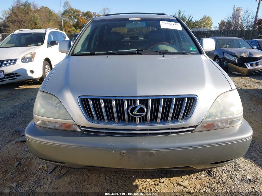 2002 Lexus Rx 300 VIN: JTJHF10U720263970 Lot: 43597119