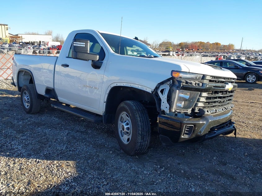 2024 CHEVROLET SILVERADO 2500HD 2WD  LONG BED WORK TRUCK - 1GC0WLE70RF443863