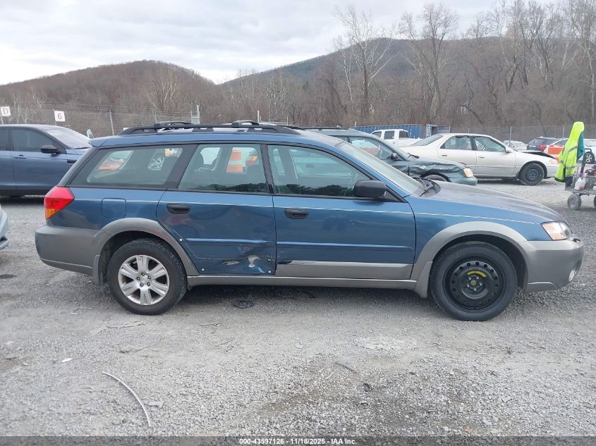 2005 Subaru Outback 2.5I VIN: 4S4BP61C257388441 Lot: 43597126
