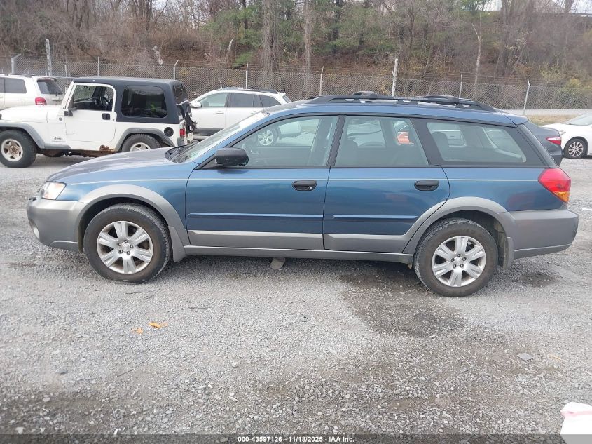2005 Subaru Outback 2.5I VIN: 4S4BP61C257388441 Lot: 43597126
