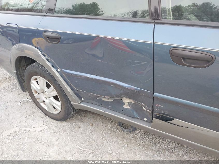 2005 Subaru Outback 2.5I VIN: 4S4BP61C257388441 Lot: 43597126