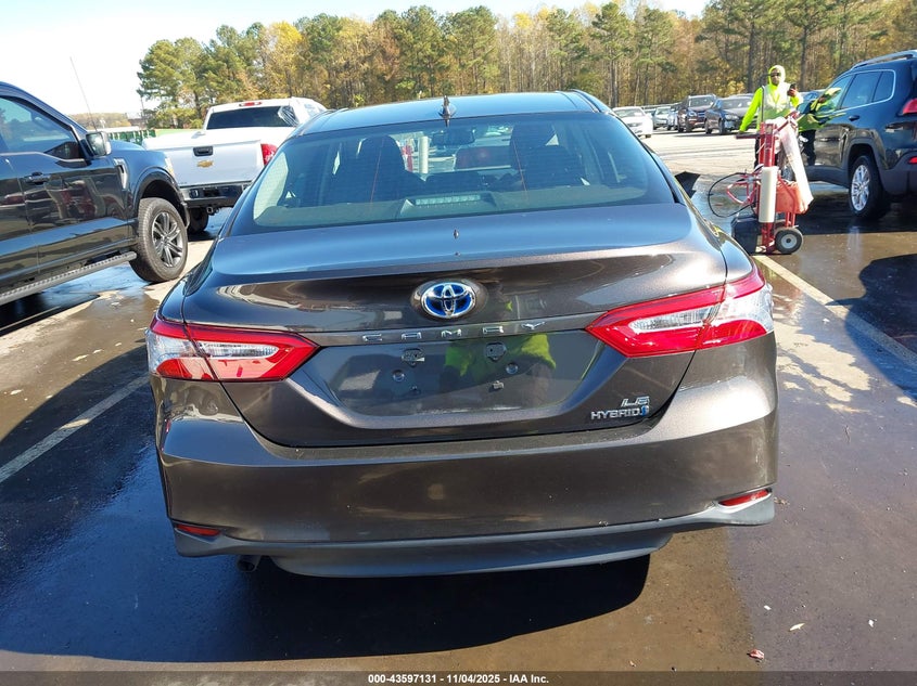 2019 TOYOTA CAMRY HYBRID LE 4T1B31HK6KU511246