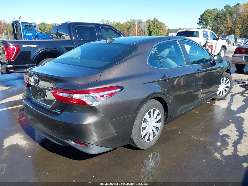2019 TOYOTA CAMRY HYBRID LE 4T1B31HK6KU511246