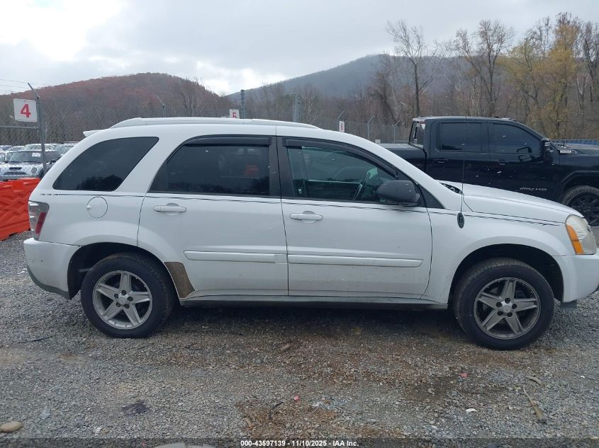 2005 Chevrolet Equinox Lt VIN: 2CNDL73F356063105 Lot: 43597139