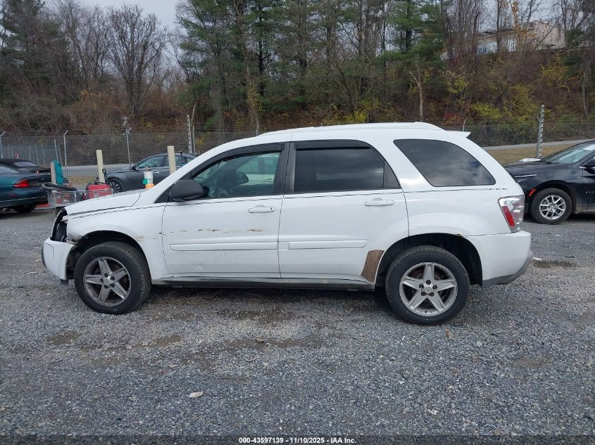 2005 Chevrolet Equinox Lt VIN: 2CNDL73F356063105 Lot: 43597139