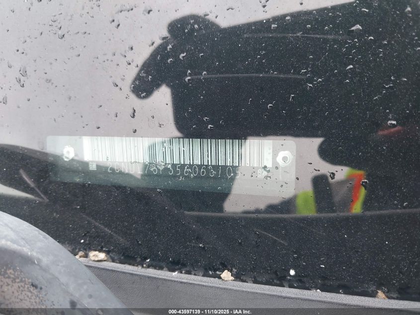 2005 Chevrolet Equinox Lt VIN: 2CNDL73F356063105 Lot: 43597139