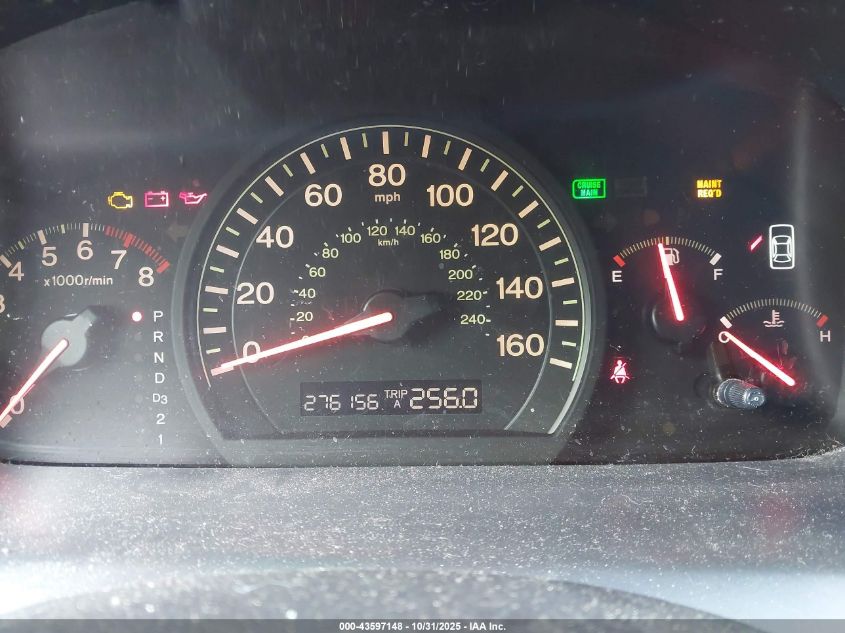 2004 Honda Accord 2.4 Lx VIN: 1HGCM56384A155252 Lot: 43597148