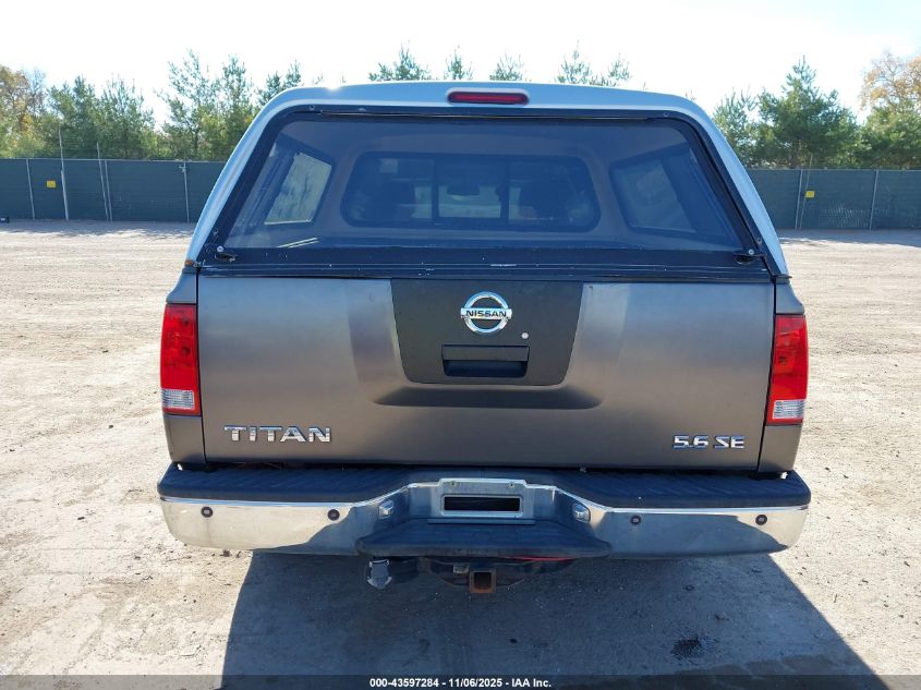 2006 Nissan Titan Se VIN: 1N6BA06AX6N528613 Lot: 43597284